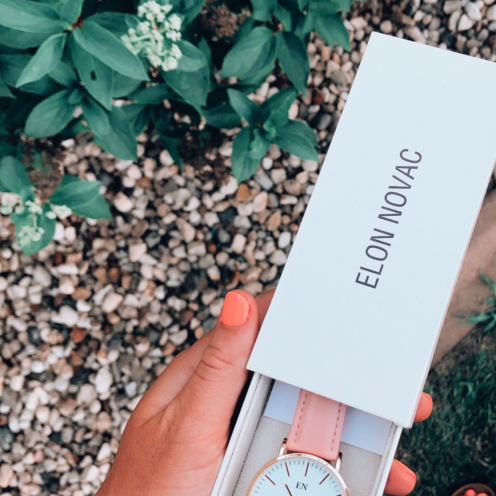 Elon Novac Rose Gold Watch